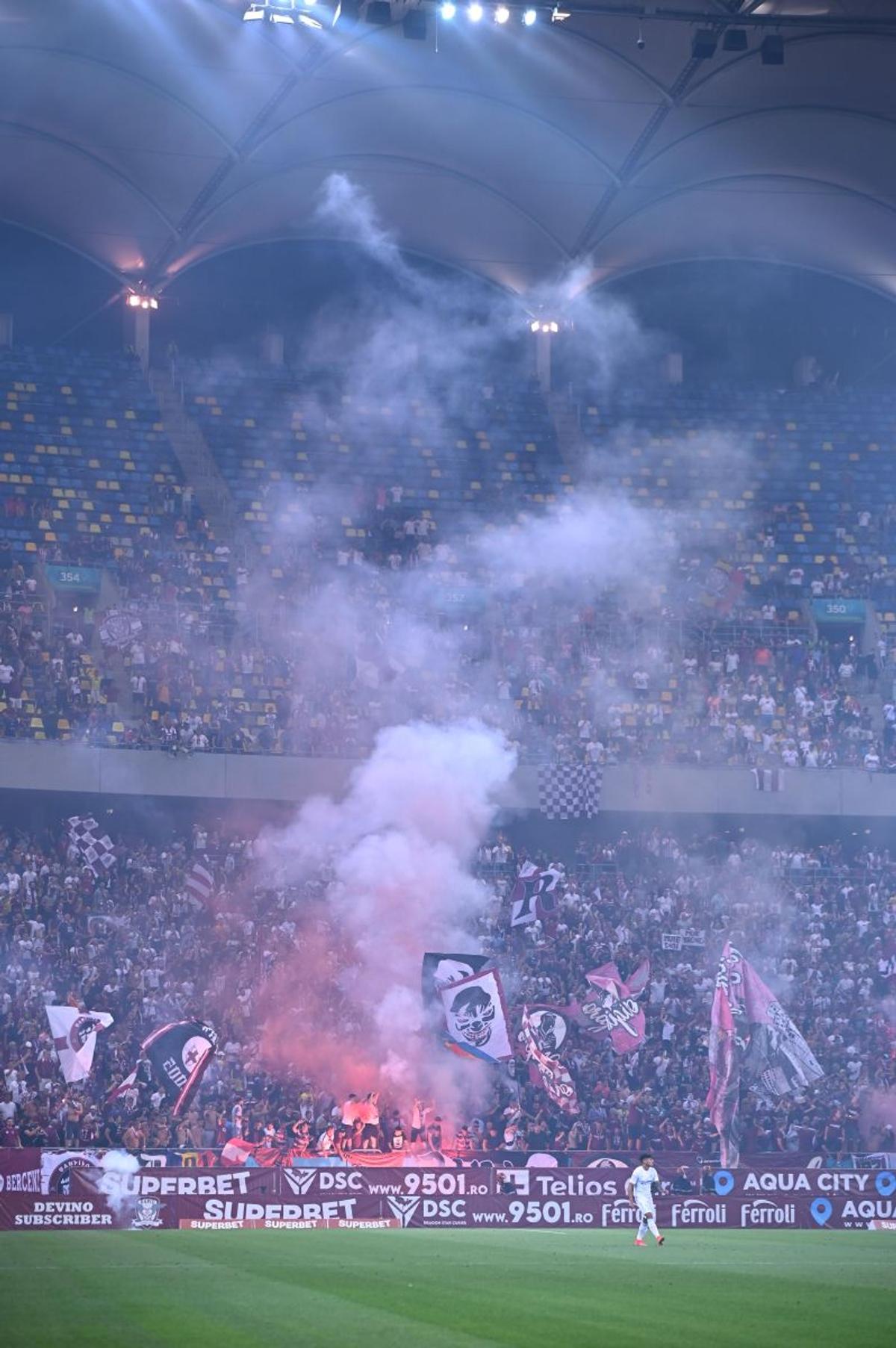 FOTO RAPID - FCSB, suporteri 15.08.2021