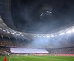 Moment emoționant înainte de startul meciului Rapid - FCSB