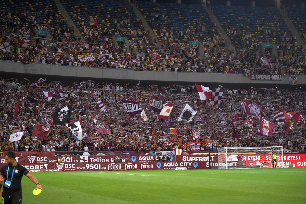 FOTO RAPID - FCSB, suporteri 15.08.2021