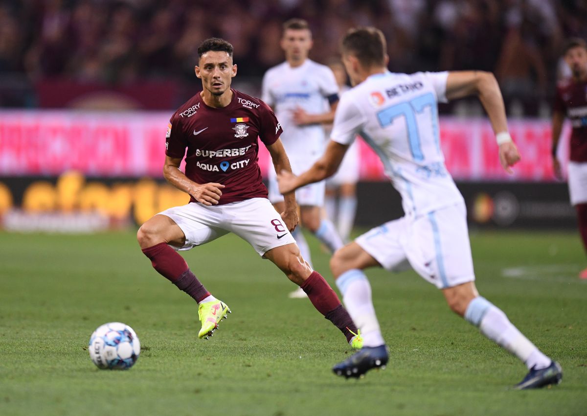 Fanii Rapidului nu l-au uitat pe Marius Șumudică la derby-ul cu FCSB