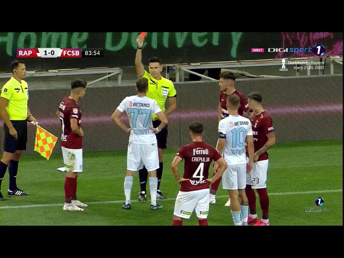 FOTO RAPID - FCSB, bătaie