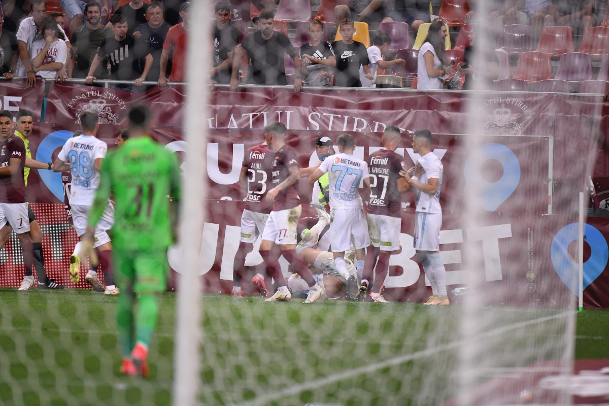 FOTO RAPID - FCSB, bătaie