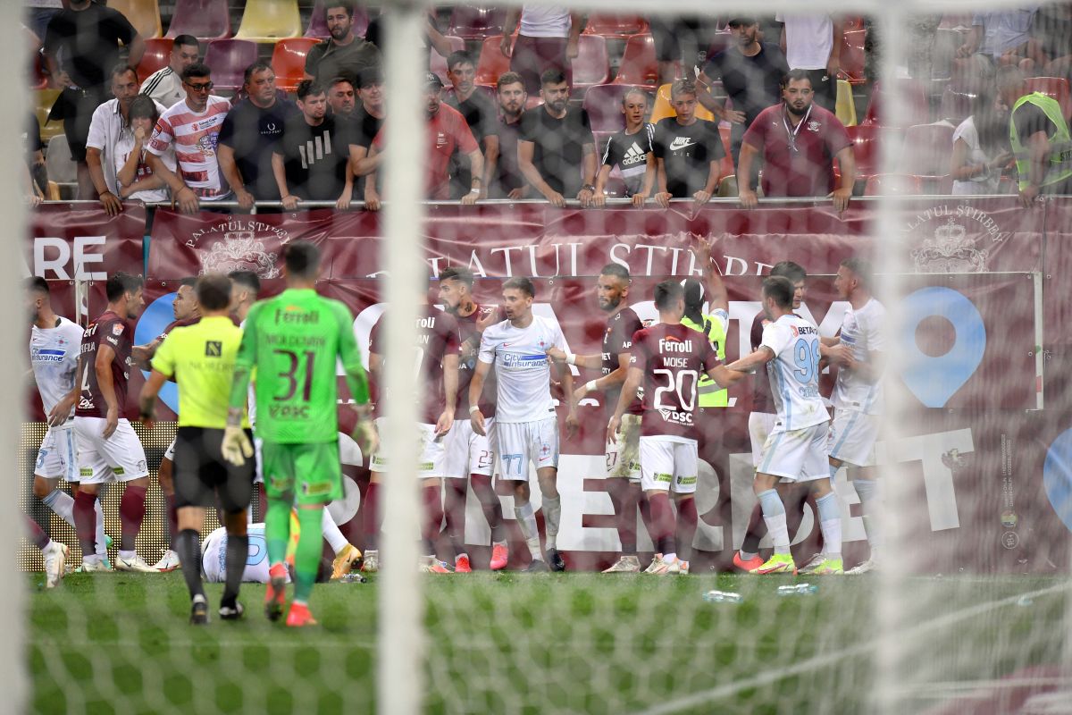 FOTO RAPID - FCSB, bătaie