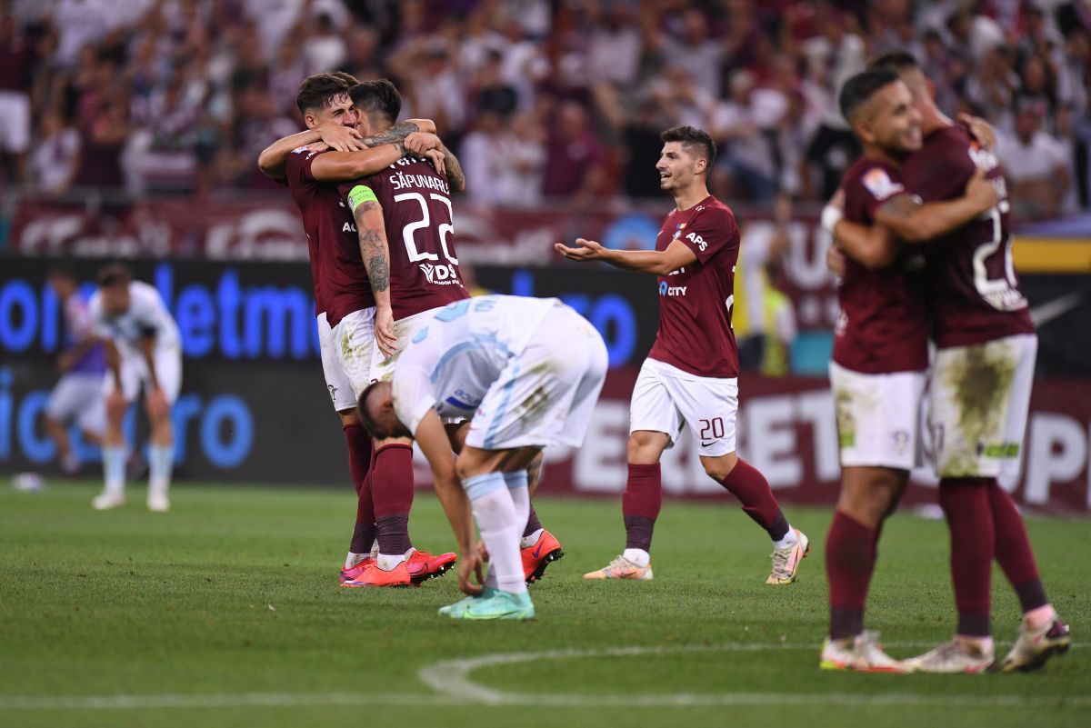 FOTO Rapid, sărbătoare cu fanii după 1-0 cu FCSB