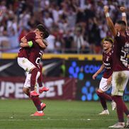 Rapid, sărbătoare cu fanii după 1-0 cu FCSB, foto: Raed Krishan/GSP