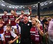 Mihai Iosif, cu soția pe teren după victoria cu FCSB! Imagini senzaționale cu rapidiștii și suporterii