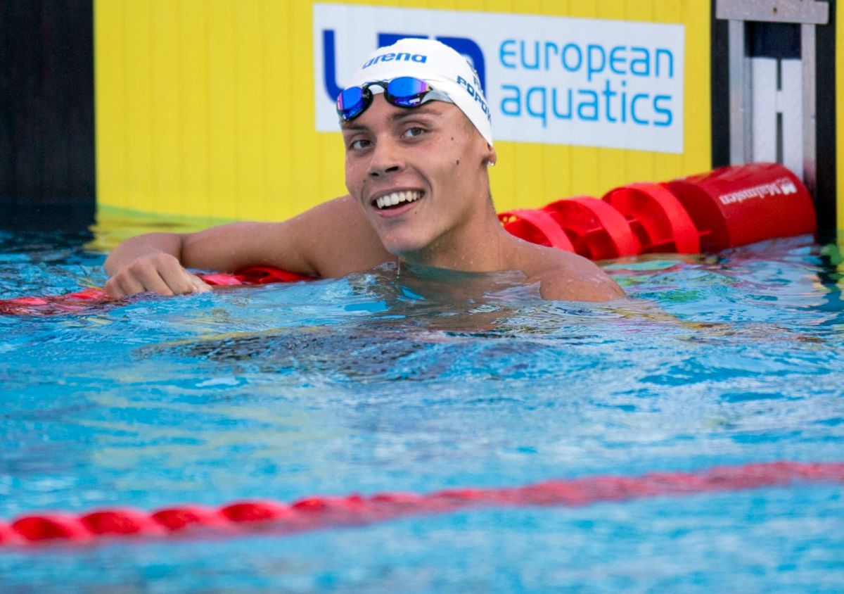 David Popovici și previziunea din urmă cu un an: „E prea gol «clubul 1:42». Poate voi intra curând”