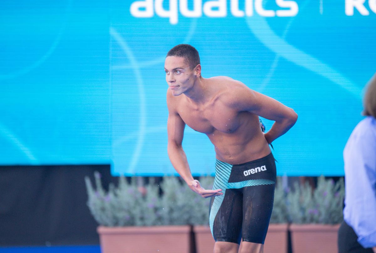 David Popovici este campion european și la 200 de metri liber! Și-a zdrobit adversarii din finală și a stabilit un nou record mondial al juniorilor