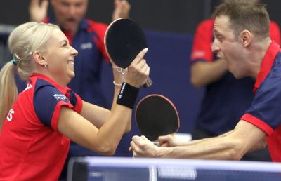 Bernadette Szocs și Ovidiu Ionescu, medalii de argint la Campionatul European de tenis de masă de la Munchen!