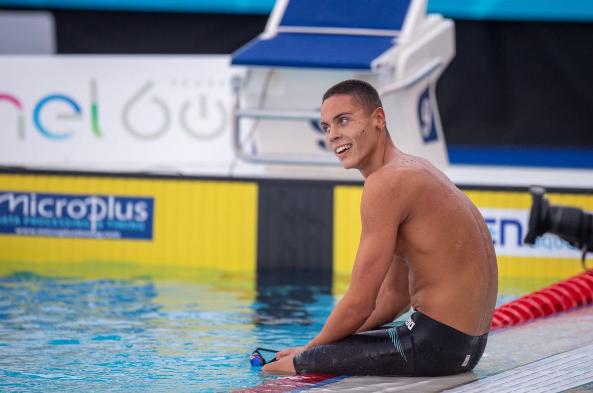 David Popovici este campion european și la 200 de metri liber! Și-a zdrobit adversarii din finală și a stabilit un nou record mondial al juniorilor