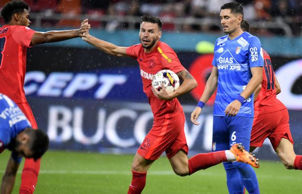 Toate notele din FCSB - Chindia 3-2: trei dintre noile achiziții ale lui Becali au luat 4 + cine a fost cel mai bun de pe teren