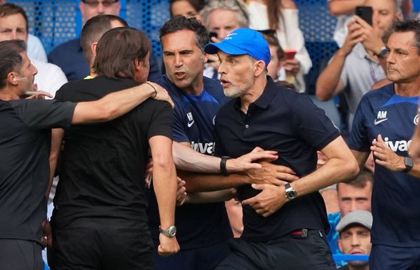 Antonio Conte nu se lasă, după scandalul din Chelsea - Tottenham: „Ar fi meritat să-i pun o piedică lui Tuchel”