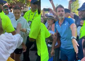 Imagini memorabile! Simona Halep, asaltată de fani după titlul de la Toronto » Mouratoglou s-a băgat peste stewarzi: „Lăsați-i doar pe români, vă rog”