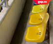 Inundație în tribunele Arenei Naționale în timpul meciului FCSB - Chindia » Imaginile falimentului de la cel mai mare și mai scump stadion din țară