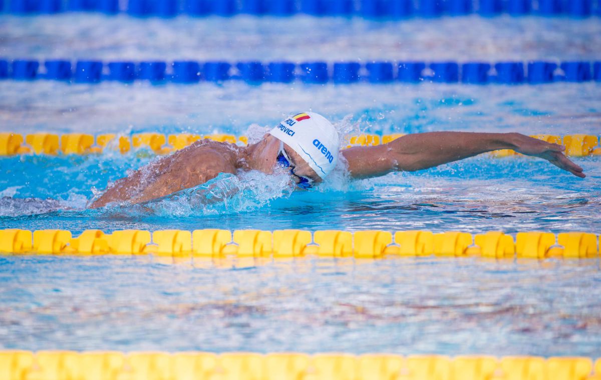 Prima reacție a lui David Popovici după ce a luat aurul la 200 de metri liber și a fost la o sutime de Phelps: „Ăsta a fost primul gând «Ahh»”