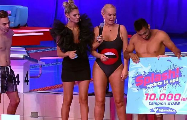 Bănel Nicoliță a câștigat finala „Splash! Vedete la apă” » A uimit juriul cu săritura sa