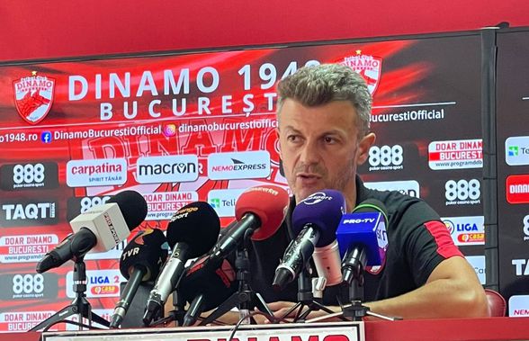 Dinamo se teme de o nou-promovată! Burcă, înaintea derby-ului etapei de Liga 2: „Sper să ne ridicăm la nivelul Oțelului”
