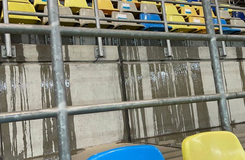 Arena Națională, inundată/ foto Vlad Nedelea (GSP)