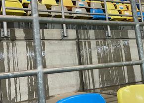 Arena Națională, inundată în timpul meciului FCSB - Chindia
