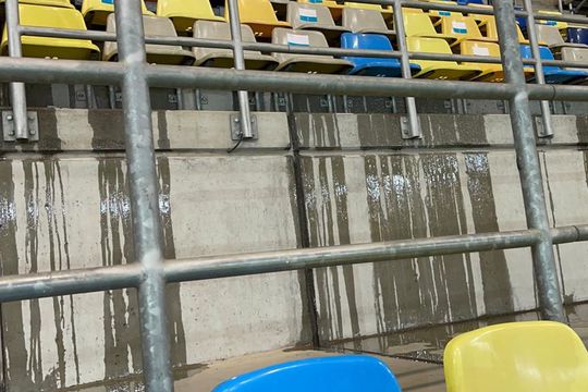 Arena Națională, inundată/ foto Vlad Nedelea (GSP)