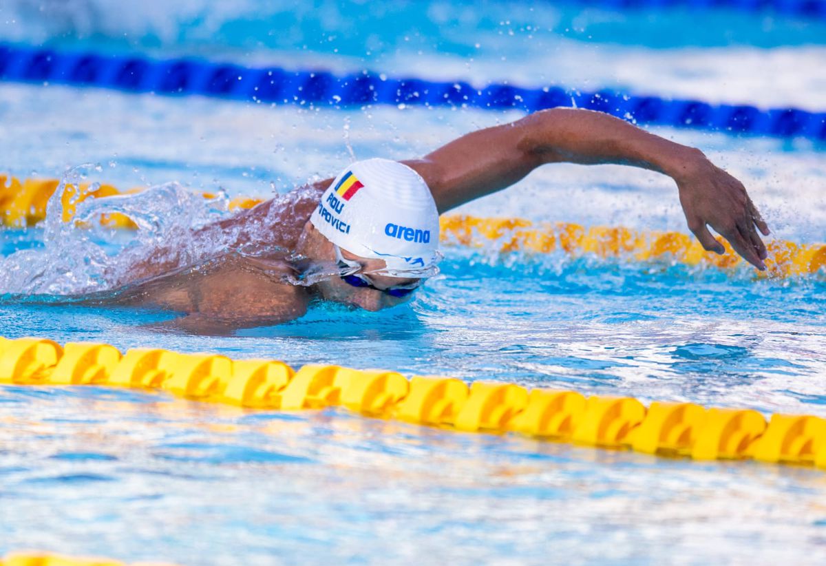 David Popovici - medalie de aur la 200 metri liber la CE de Înot de la Roma