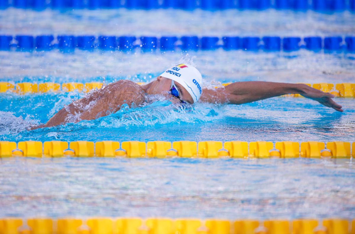 Prima reacție a lui David Popovici după ce a luat aurul la 200 de metri liber și a fost la o sutime de Phelps: „Ăsta a fost primul gând «Ahh»”