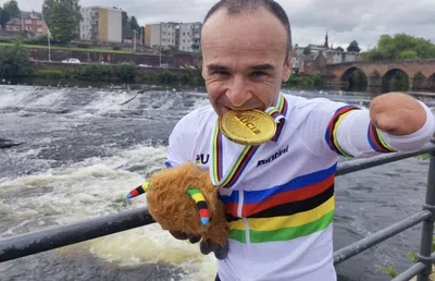 Cel mai neinspirat cadou din istoria sportului! » Ce a primit un ciclist cu brațele amputate: „E timpul campionilor”