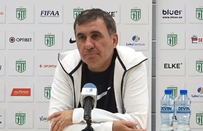 Gică Hagi, conferință la Tallinn: „Asta a făcut diferența în meciul tur!”