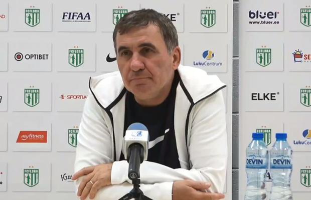 Gică Hagi, conferință la Tallinn: „Asta a făcut diferența în meciul tur!”