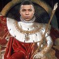 Fotomontaj cu Kylian Mbappe, făcut de unul dintre fanii lui PSG // sursă foto: Twitter
