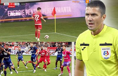 Cojocarule, ai dormit în prima repriză? A permis desfășurarea meciului Dinamo - FC Botoșani deși regulamentul a fost încălcat flagrant