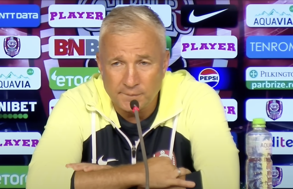 Dan Petrescu a criticat strategia de la CFR Cluj: „Nu mi se pare corect! Noi trebuia să avem altă abordare. Sunt îngrijorat”