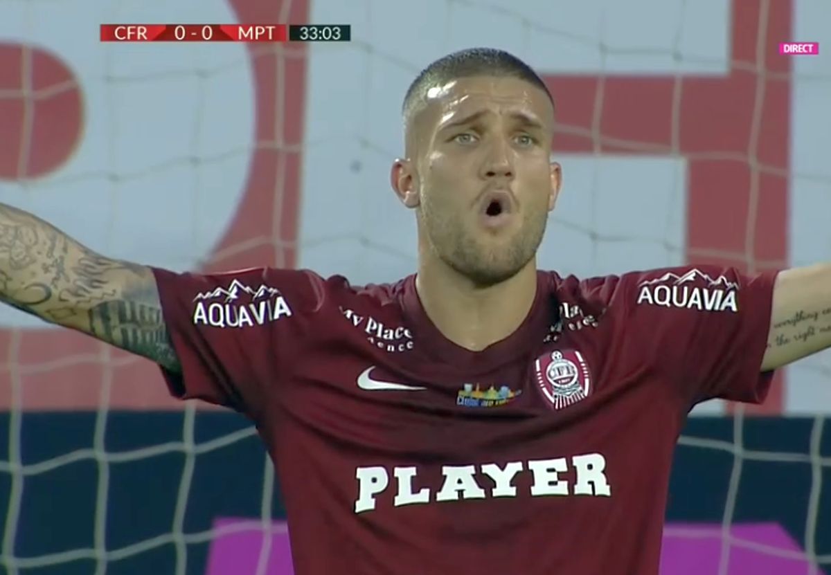 Decizie controversată la CFR Cluj - Maccabi Petach Tikva » Echipa lui Dan Petrescu a cerut penalty