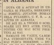 Despre aventura reală sau nu din Albania