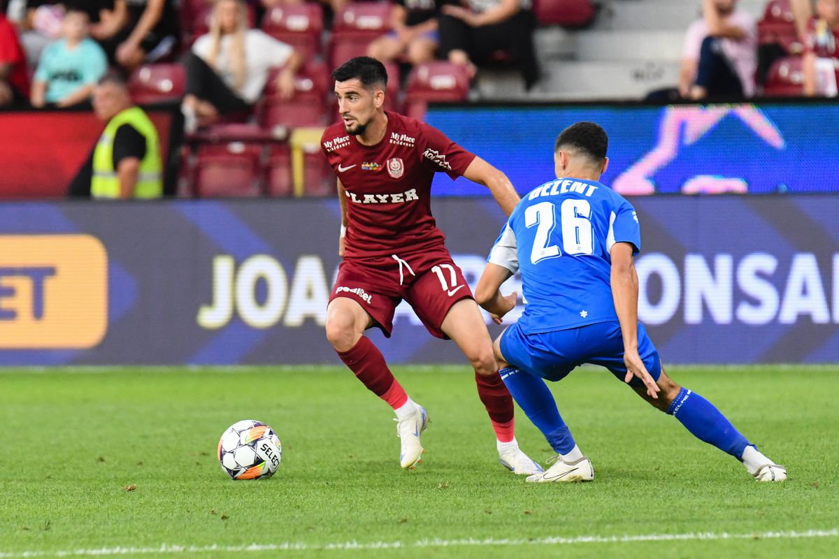 CFR Cluj e în play-off-ul Conference League. Echipa lui Dan Petrescu, victorie și în Gruia cu Maccabi Petach Tikva