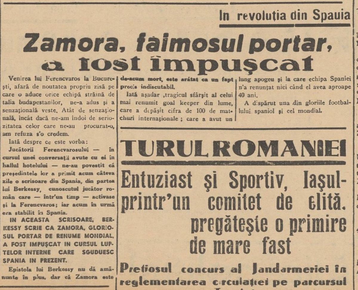 Elemer Berkessy, primul jucător născut pe teritoriul actual al României ajuns la FC Barcelona