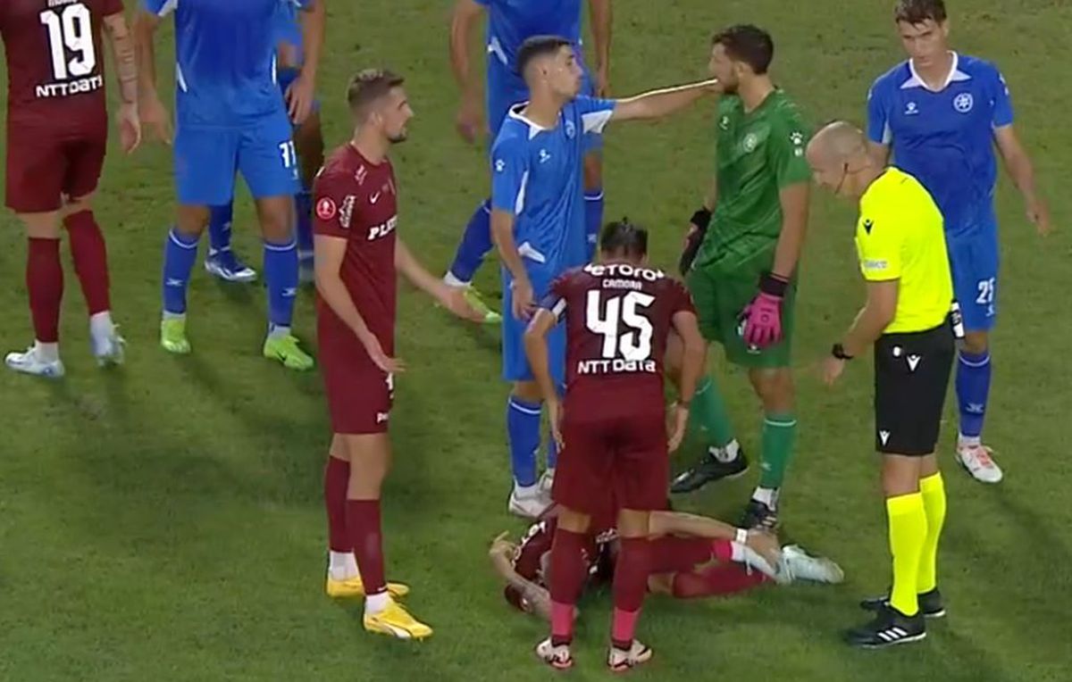 Fază de penalty în CFR Cluj - Maccabi Petah Tikva