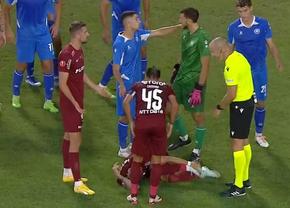 Decizie controversată la CFR Cluj - Maccabi Petach Tikva » Echipa lui Dan Petrescu a cerut penalty