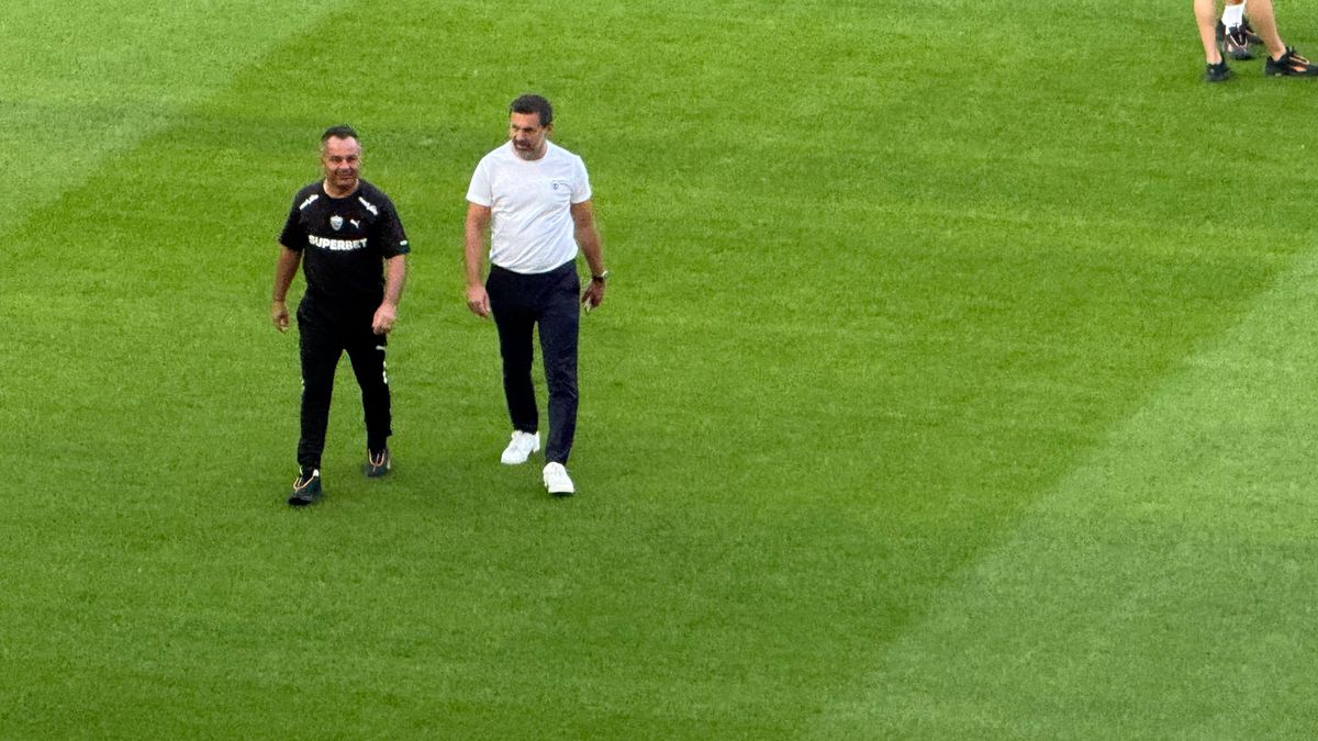 Imagini de la Arena Națională înainte de Dinamo - UTA Arad