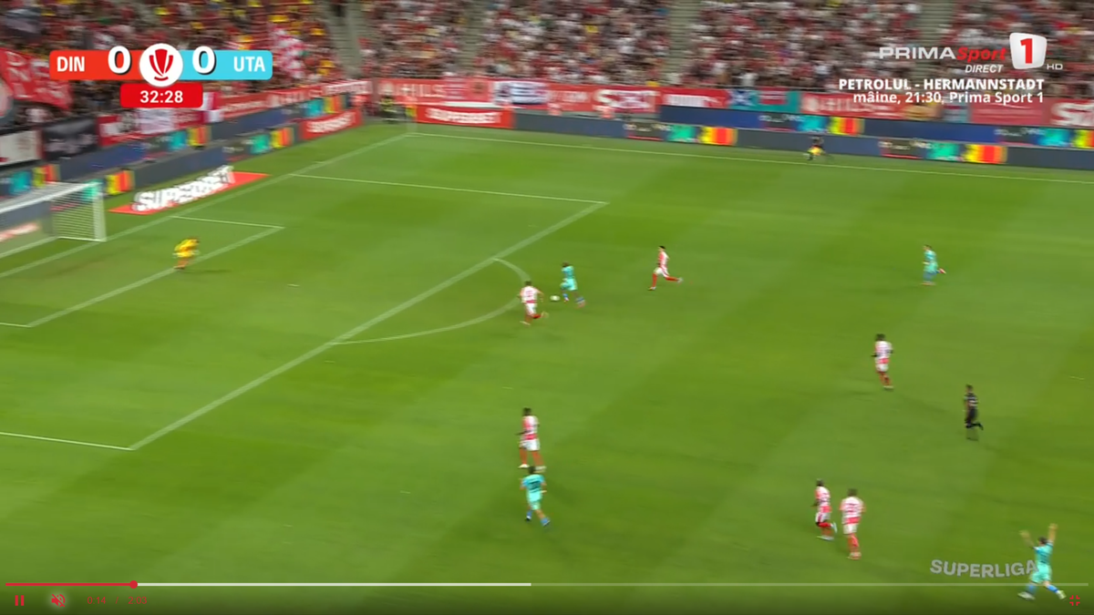 Fanii lui Dinamo au aplaudat golul marcat de UTA! Gestul care i-a sensibilizat