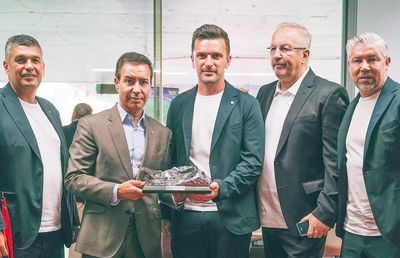 Sfătuitorul lui Nelu Varga a făcut parte din delegația oficială a celor de la CFR! Imaginile de la dineu au fost publicate de portughezi