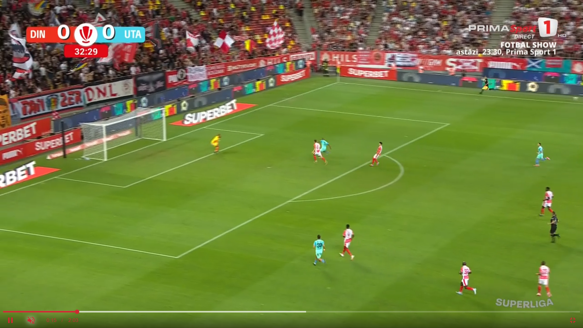 Fanii lui Dinamo au aplaudat golul marcat de UTA! Gestul care i-a sensibilizat