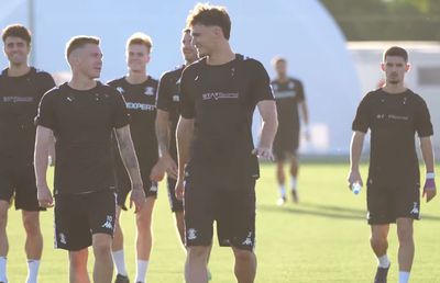 Rapid a susținut prima sesiune de antrenamente la noua bază din Ștefănești