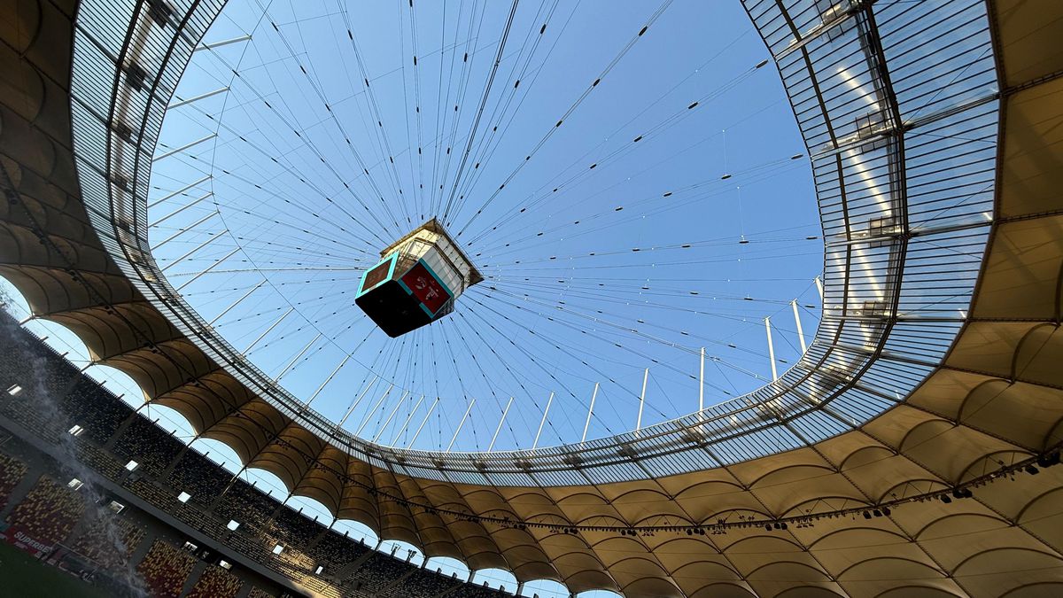 Imagini de la Arena Națională înainte de Dinamo - UTA Arad