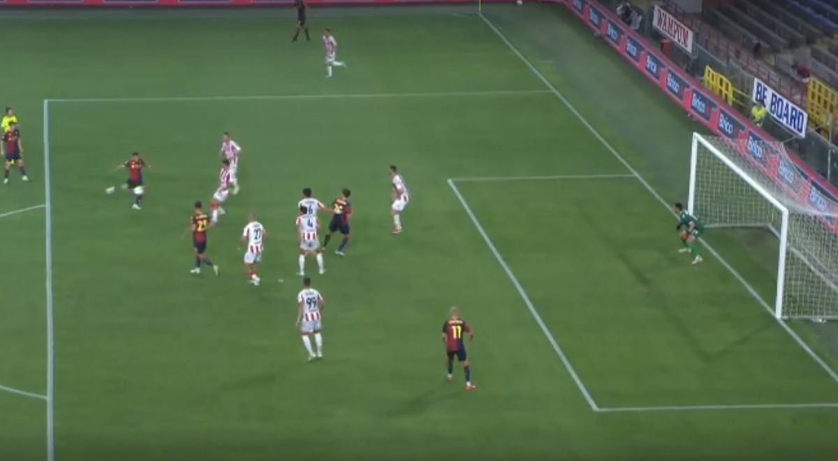 Nicolae Stanciu, gol la debut, sub ochii lui Mircea Lucescu și Dan Șucu