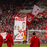 Comemorarea lui Diogo Jota, la Liverpool - Bournemouth/ foto Imago Images
