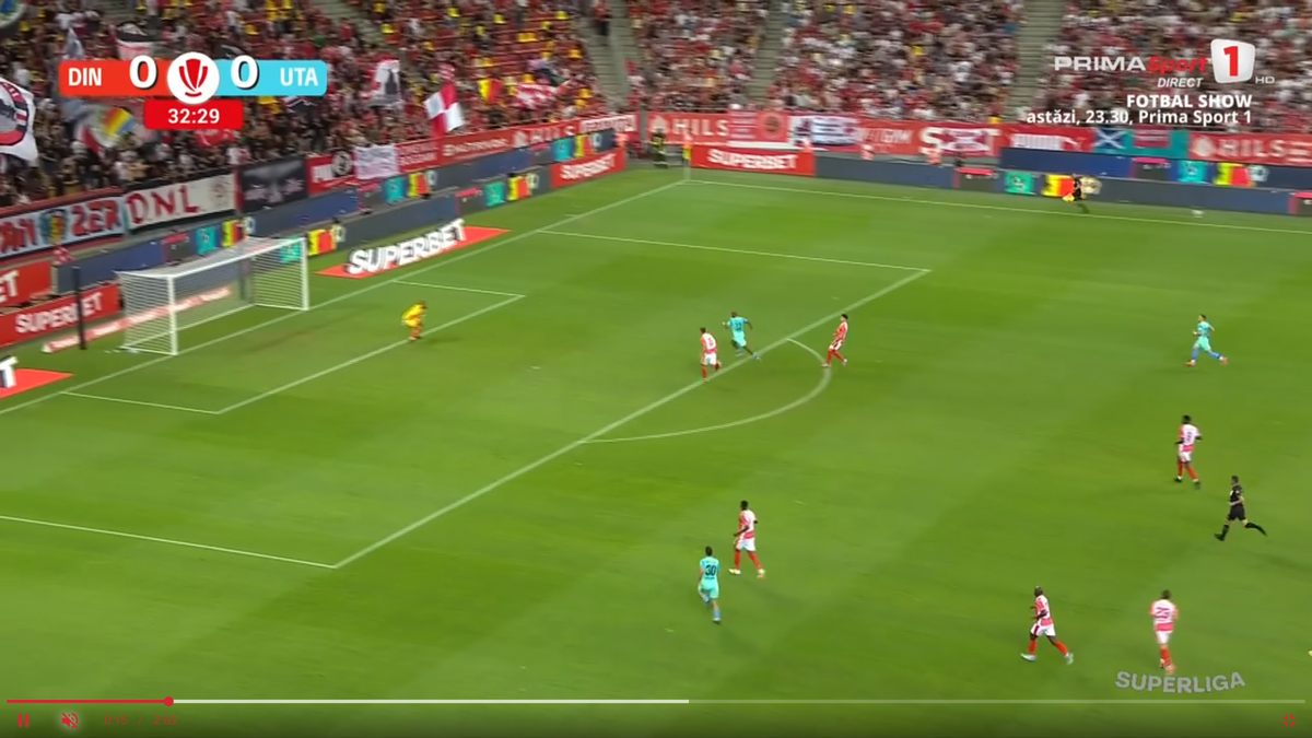 Fanii lui Dinamo au aplaudat golul marcat de UTA! Gestul care i-a sensibilizat