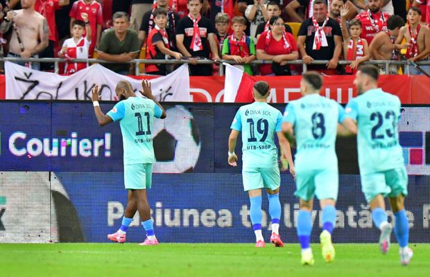 Fanii lui Dinamo au aplaudat golul marcat de UTA! Gestul care i-a sensibilizat