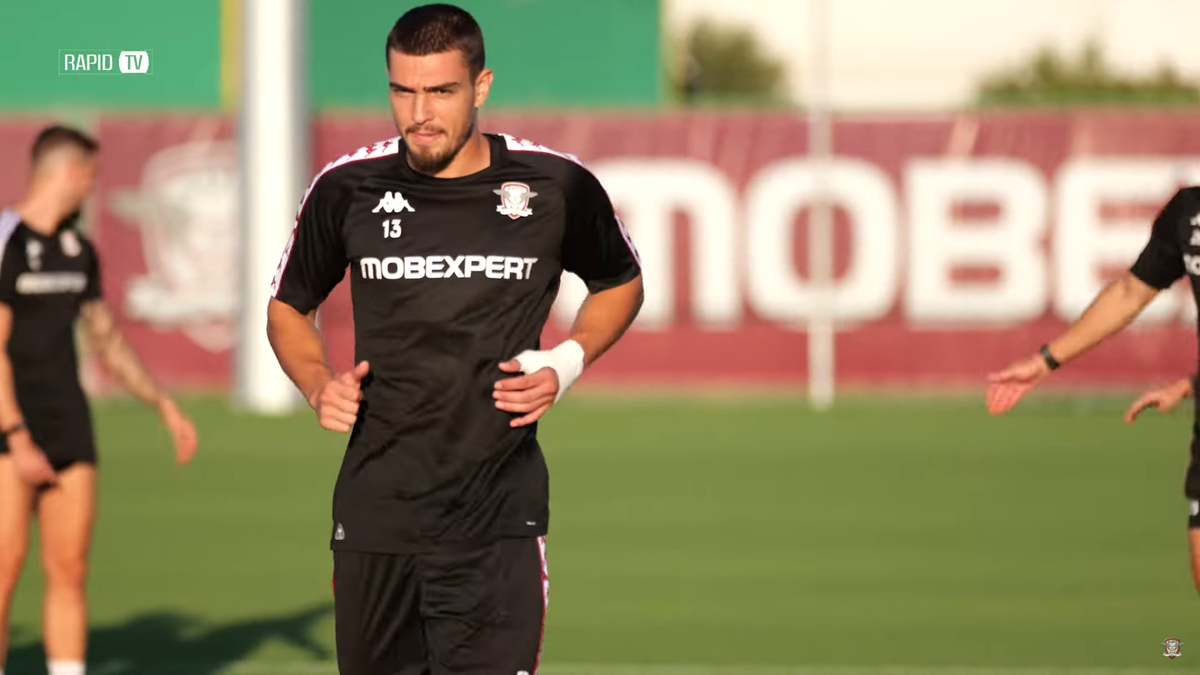 Rapid a susținut prima sesiune de antrenamente la noua bază din Ștefănești