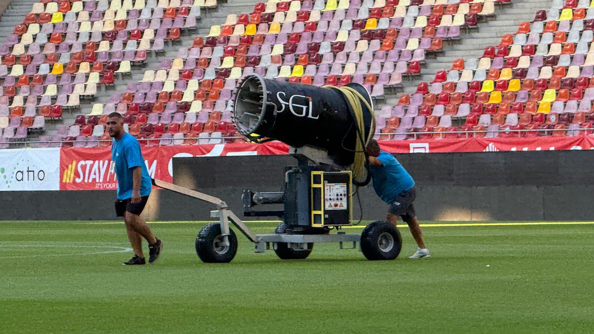 Imagini de la Arena Națională înainte de Dinamo - UTA Arad